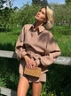 Костюм с шортами Jadone Fashion Солт M мокко - изображение 1