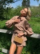 Костюм с шортами Jadone Fashion Солт M мокко - изображение 2