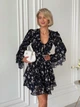Летнее платье Jadone Fashion Шати M темно-синий - изображение 8