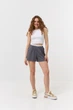 Шорти рубчик з білою резинкою Wear me M Сірий (19_25_40_11375) - изображение 1