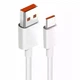Сетевое зарядное устройство Xiaomi Mi 67W HyperCharge Combo (Type-A) кабель Type-C BHR9465EU White - изображение 5