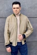 Чоловічий Бомбер Sun`s House розмір: 54 Бежевий (арт. SB-25287-beige) - изображение 1