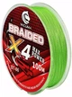 Шнур YACUMA 4-Braid 100 м 0.18 мм 10.1 кг Зеленый (YCM100-018) - изображение 2