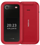 Мобільний телефон Nokia 2660 DualSim Red + док-станція (5908265518047) - зображення 1