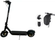 Набір Електросамокат Forte E9G-B 500 Вт до 45 км 10" Black (BP146172) + Сумка Xiamen на кермо для електросамоката Xiamen Чорна (PH050604) - зображення 1