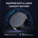 Портативная вибрационная Bluetooth мини колонка 3W / BT 5.3 / TWS / AUX / TF / с ремешком Silver - изображение 8