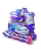 Раздвижные ролики Scale Sports размер 34-37 (светящиеся колеса). Violet Rainbow (703664920) - изображение 2