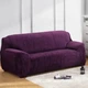 Захисний чохол на тримісний диван Diana Textile Plush Velvet, 190x230 см, Фіолетовий - зображення 3