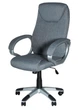 Крісло офісне комп'ютерне Goodwin Austin textile grey оббивка текстиль сірого кольору - зображення 1