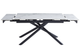 Стол обеденный VetroMebel длинный кухонный раскладной керамический tml-819-1 White Cloud Вайт Клауд - изображение 2