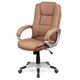 Крісло офісне Goodwin комп'ютерне крісло для офісу Denver textile brown коричневий текстиль - зображення 1