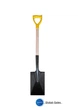 Лопата траншейна Mastertool 290 x 180 мм ручка дерево (14-6270) - изображение 1
