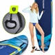 Надувная SUP доска TSUNAMI PRO 350 см с веслом T13 (P-5905973405614) - изображение 11