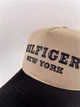 Кепка тракер з написом HILFIGER NEW YORK XL 59-60 см з сіточкою Бежевий з чорним - зображення 2