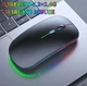 Беспроводная аккумуляторная мышка с RGB-подсветкой, разрешение 1600DP, Bluetooth 5.2 и WiFi 2.4 GHz - изображение 6