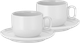 Набір чашок WMF Barista з блюдцями 2 x 160 мл (4000530735027) - зображення 1