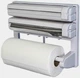 Кухонный диспенсер для пленки, фольги и полотенец Kitchen Roll Triple Paper dispenser, держатель для полотенец - изображение 3