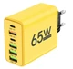 Зарядное устройство для телефона (65W), 1xUSB + 2хType-C / Адаптер для зарядки / Быстрая зарядка для смартфона - изображение 2