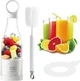 Мини блендер Mini juice для смузи, портативный, в форме бутылки, 300 мл. - изображение 1