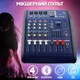 Аудио микшерный пульт UKC MX 4200D-2A 4-канальный bluetooth усилитель - изображение 1