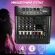 Аудио микшер Mixer BT 5300D 4ch активный частотный диапазон 5-100Гц-20кГц - изображение 4
