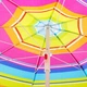 Парасолька пляжна посилена з нахилом Umbrella Best сонцезахисна з кріпленням спиць для будинку дачі пляжу від сонця та дощу 180см - зображення 5