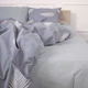Простынь MirSon полуторная 150x220 см 17-4819 Steven бязь (2200009047145) - изображение 1