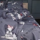 Простынь MirSon Бязь 17-0663 Cute Pug 200x220 см (2200010011302) - изображение 1