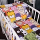Простынь MirSon Бязь Kids Time 17-0674 Rainbow Zoo 150х200 см (2200010186109) - изображение 1