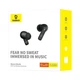 Бездротові Bluetooth навушники Baseus Bowie E20 True Wireless TWS Earphones BT5.3, 500mAh/70mAh, 33h (A00069700113-00) Black - зображення 7