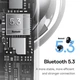 Бездротові Bluetooth навушники Baseus Bowie E20 True Wireless TWS Earphones BT5.3, 500mAh/70mAh, 33h (A00069700113-00) Black - зображення 9