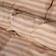 Простынь на резинке MirSon 80x190 см Ranforce Elite 17-0610 Stripe Light Brown (2200008198688) - изображение 3