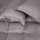 Простынь на резинке MirSon Imperial Tencel №06 Gray 180x220+25 см (2200010755459) - изображение 1