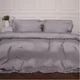 Простынь на резинке MirSon Imperial Tencel №06 Gray 220x240+25 см (2200010755473) - изображение 2