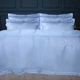Комплект постельного белья Mirson Полуторный 143х210 см Imperial Tencel №04 Blue (2200010754261) - изображение 3