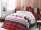 Комплект постельного белья ТАС Фланель Snow White V01 200x220 см (8696048618929) - изображение 1