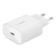 Мережевий зарядний пристрій Belkin BoostCharge USB-C PD 3.0 PPS Wall Charger 25W with USB-C/Lightning cable White (WCA004vf1MWH-B5) - зображення 2