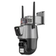 IP камера відеоспостереження RIAS P11-QQ6 (ACSee APP) Wi-Fi 2 об'єктива 3MP+3MP вулична з віддаленим доступом - зображення 3