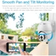 Уличная IP WiFi камера 3MP IPC-V380pro-A6 с поворотом, ночным видением и двусторонней связью (778875) - изображение 6