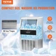 Льодогенератор Vevor SSX110 53кг льоду за 24 години, 15кг бак - изображение 2