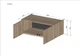 Антресоль на две дверцы для шкафа Ramo от Moreli Белый 40x57x100 R-0022-white - изображение 2
