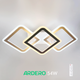 Люстра MADEIRA 54Вт AL6143 ARD біла Ardero 3000К-6500К 4320Lm LED стельова cвітлодіодна з пультом ДУ 600х260х120мм ромби - зображення 2