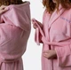 Халат із капюшоном рожевий, довгий. Mary kay, L/XL - зображення 2