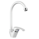 Смеситель для кухни Plamix Afina-011 White (без подвода) (PM0686) - изображение 1