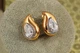 Сережки Xuping Jewelry полум"я з родієм 1,8 см золотисті - зображення 1