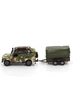 Игровой набор – LAND ROVER DEFENDER МИЛИТАРИ с прицепом цвет разноцветный TECHNODRIVE ЦБ-00246790 - изображение 2