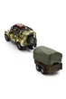 Игровой набор – LAND ROVER DEFENDER МИЛИТАРИ с прицепом цвет разноцветный TECHNODRIVE ЦБ-00246790 - изображение 3