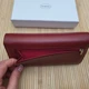 Кошелек женский из кожи Dr.Bond Бордовий W501-2 на магнітах 18×8.5 - изображение 7