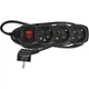 Мережевий фільтр Emos PC1321R з вимикачем 16А 3 розетки кабель 1.5м Black - зображення 1