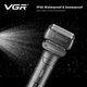 Электробритва для влажного и сухого бритья с плавающими головками VGR V-368 влагозащита IPX6 мотор 9000 об./минуту Чёрный - изображение 7